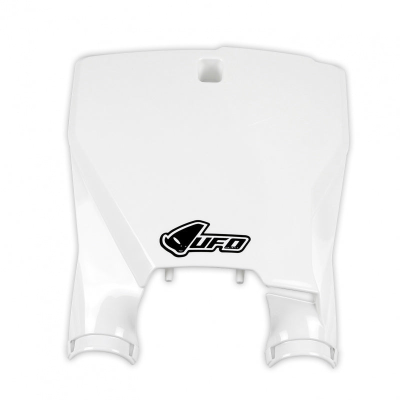UFO Stadium Front Number Plate White Husqvarna