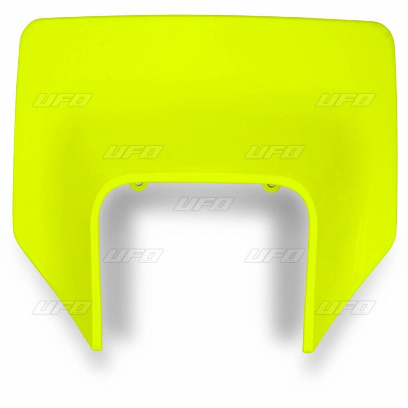 UFO Front Plate Husqvarna Neon Yellow Husqvarna