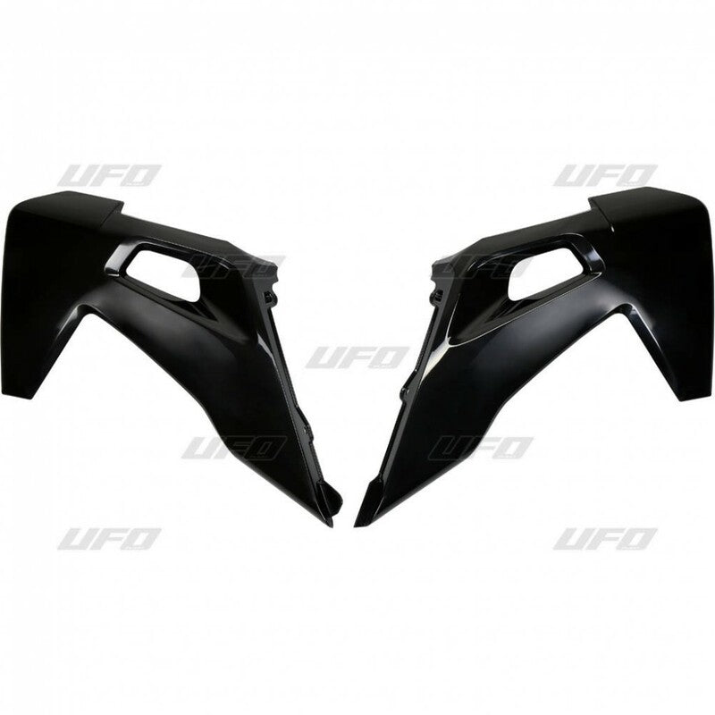 UFO Radiator Covers Black Husqvarna FC/TC