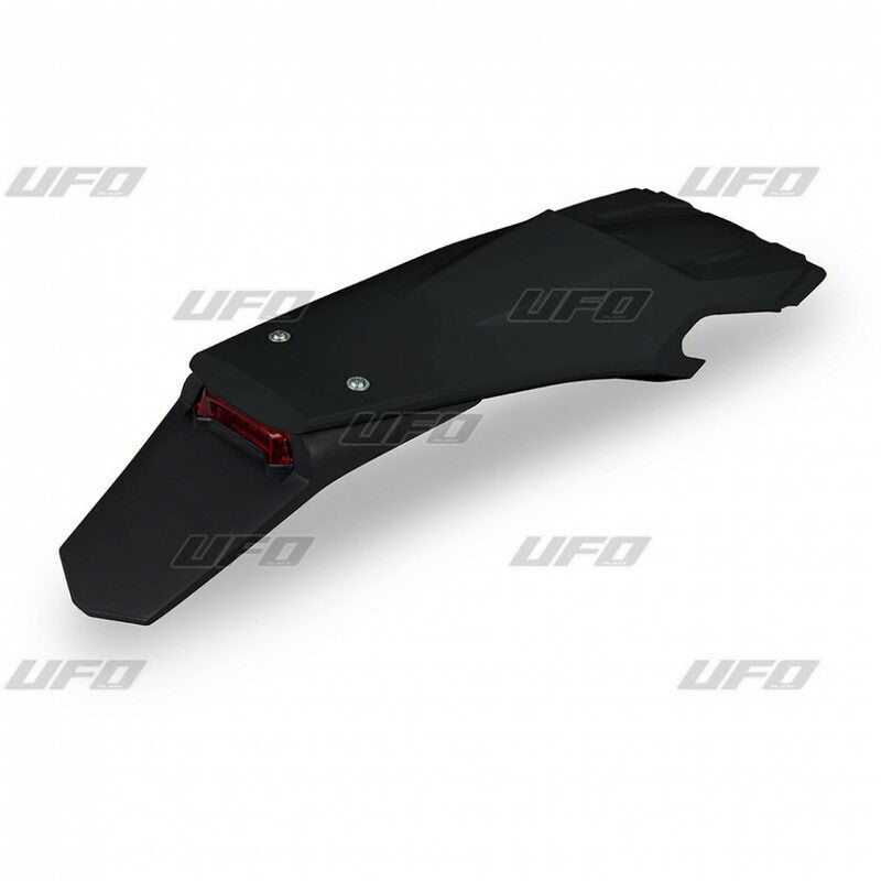 UFO Rear Fender + Light Black Husqvarna FE/TE