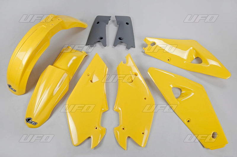 UFO Plastic Kit OEM Color Yellow/Grey Husqvarna CR125/250 - 1087042001