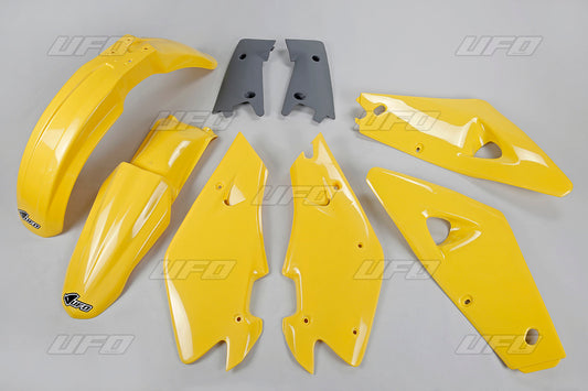 UFO Plastic Kit OEM Color Yellow/Grey Husqvarna CR125/250 - 1087042001