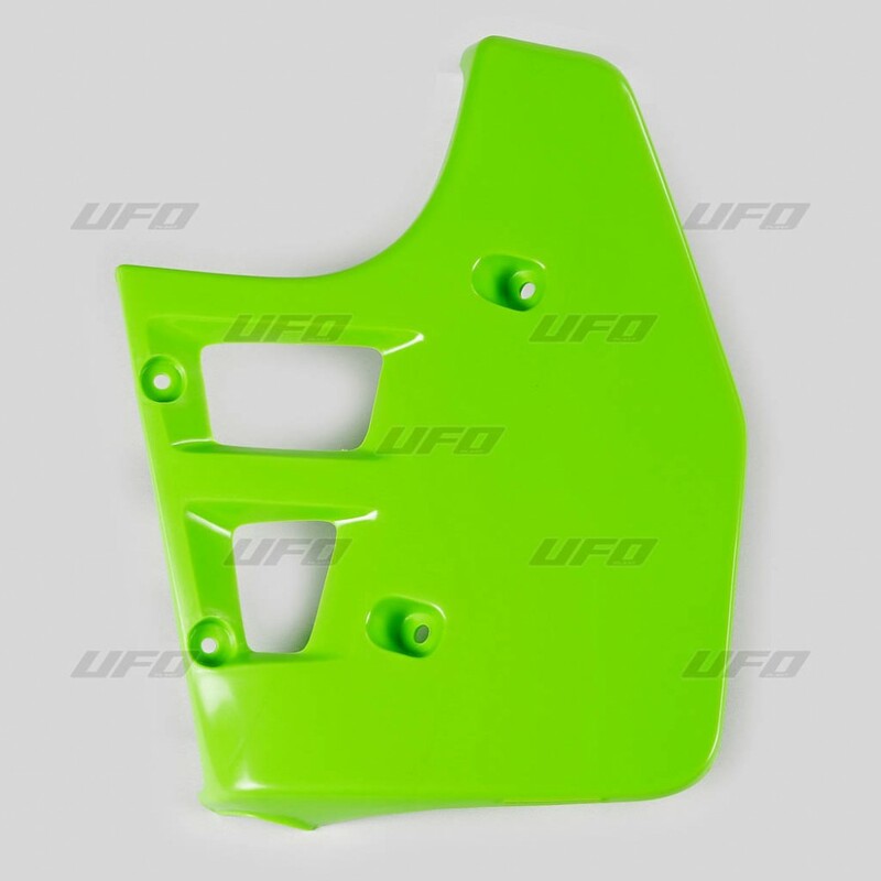 UFO Radiator Covers Green Kawasaki KX125 - 1087070001