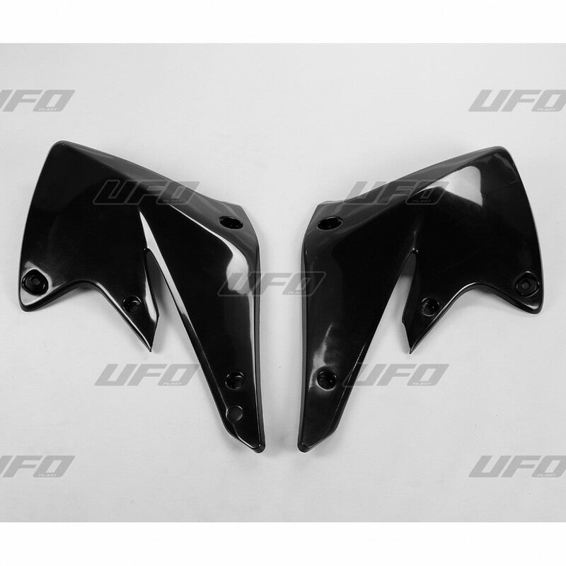 UFO Radiator Covers Black Kawasaki KX250F - 1087148001