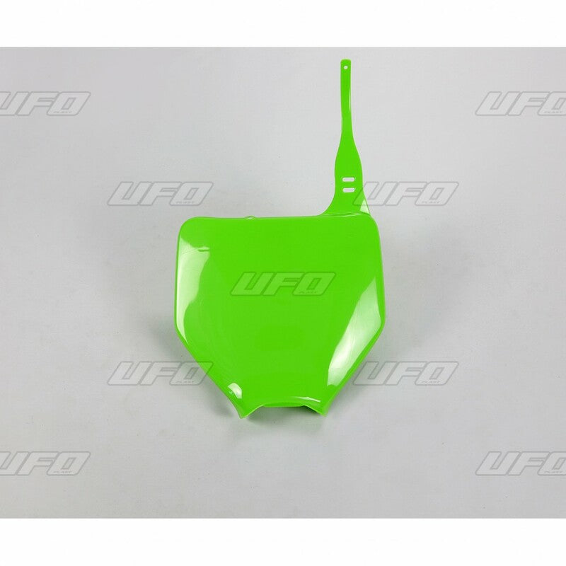 UFO Front Number Plate Green Kawasaki - 1087155003