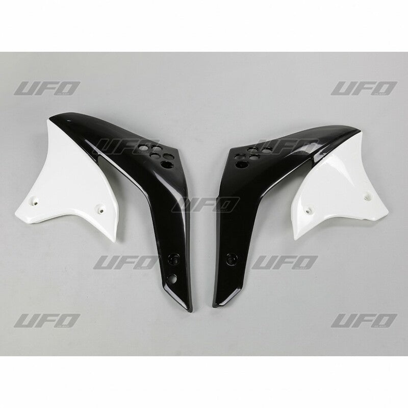 UFO Radiator Covers White Kawasaki KX450F - 1087163001