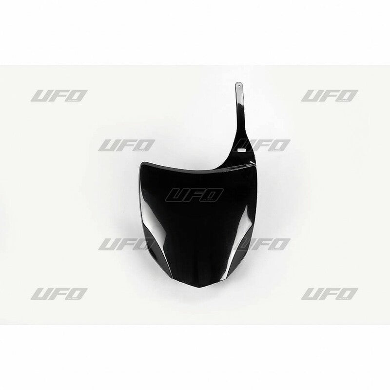 UFO Front Number Plate Black Kawasaki KX450F - 1087182002