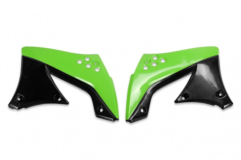UFO RADIATOR PROTECTION KAWA KXF450 '09 GREEN