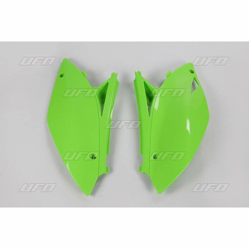 UFO Side Panels KX Green Kawasaki KX450F