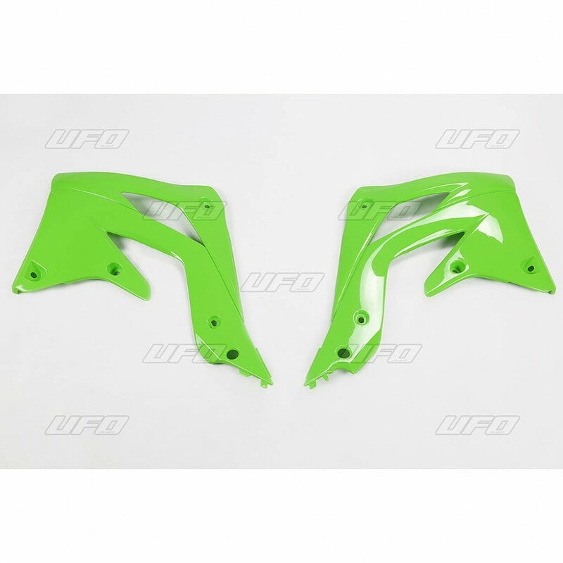 UFO Radiator Covers Green Kawasaki KX450F - 1087203002