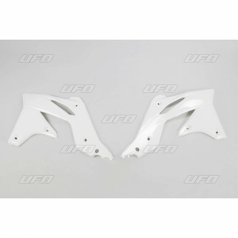 UFO Radiator Covers White Kawasaki KX250F - 1087210003
