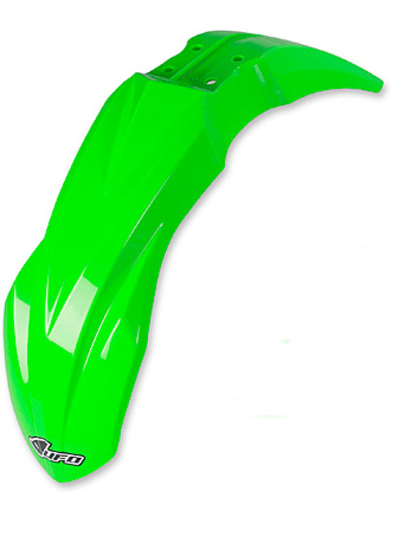 UFO Front Fender Neon Green Kawasaki KX450F