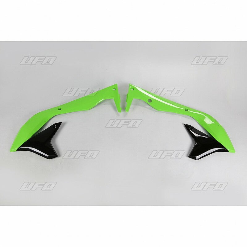 UFO Radiator Covers Green Kawasaki KX450F - 1087220001
