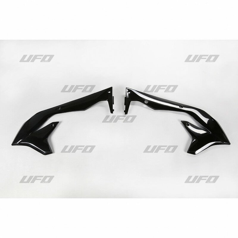 UFO Radiator Covers Black Kawasaki KX450F - 1087220003
