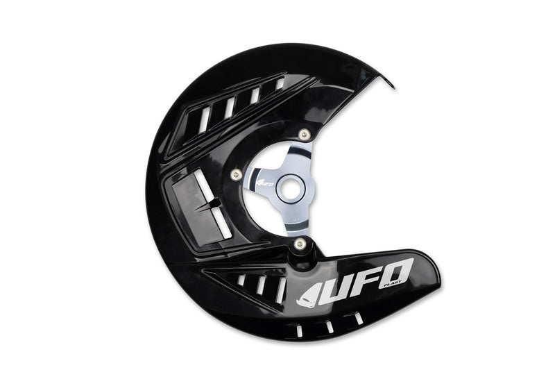 UFO Front Disc Protector Black Kawasaki KX250F/KX450F