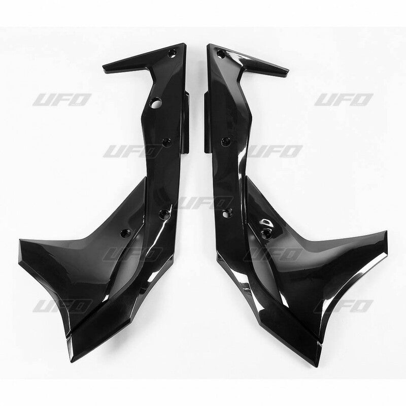 UFO Radiator Covers Black Kawasaki KX250F - 1087229003