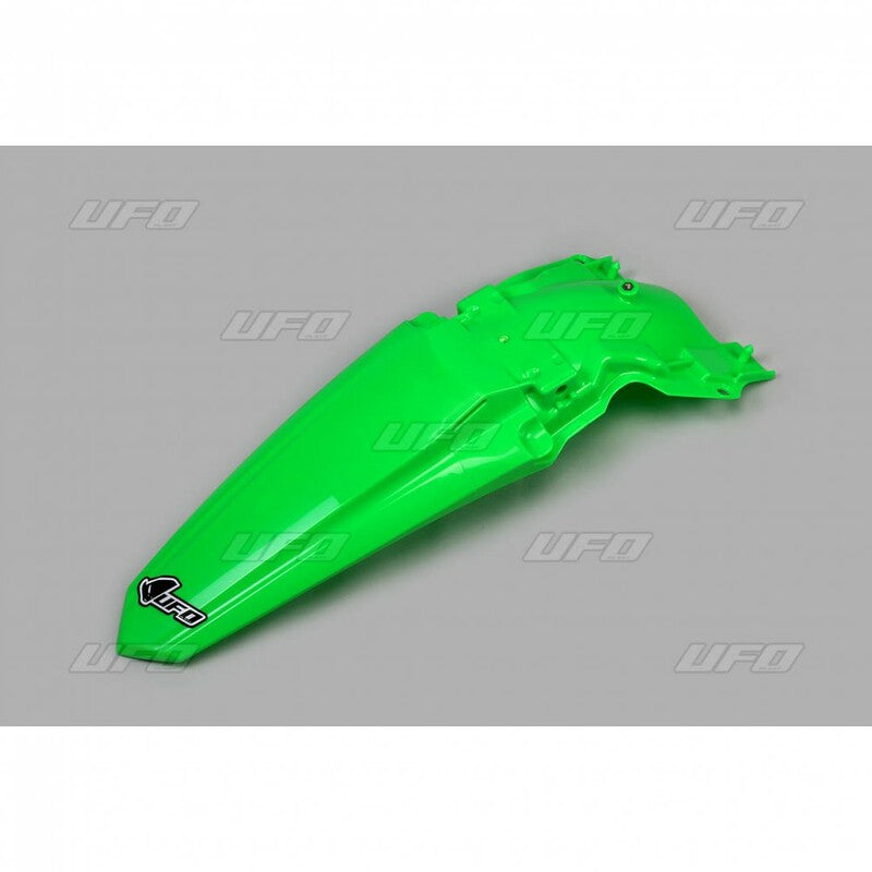 UFO Rear Fender Neon Green Kawasaki KX450