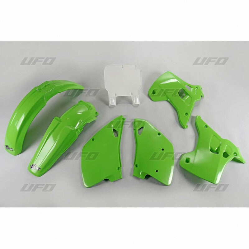 UFO Plastic Kit OEM Color Kawasaki KX125/250 - 1087244001