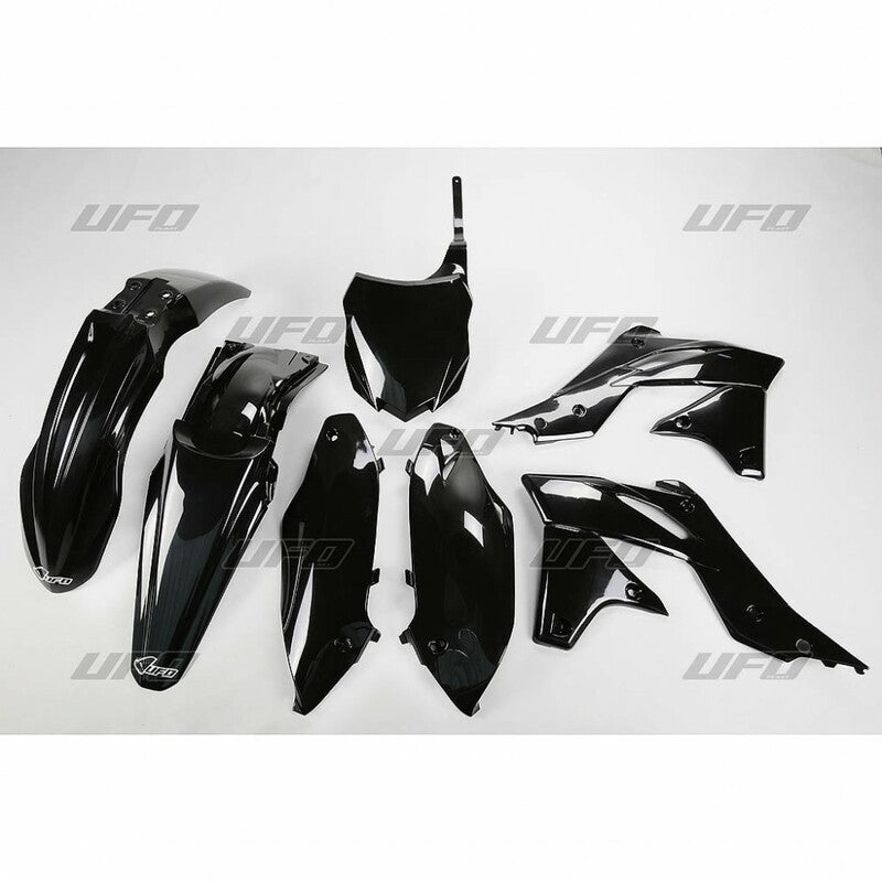 UFO Plastic Kit Black Kawasaki KX250F - 1087266001
