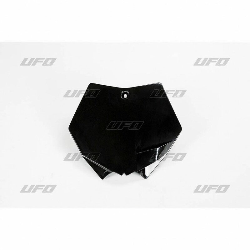 UFO Front Number Plate Black KTM - 1087340001