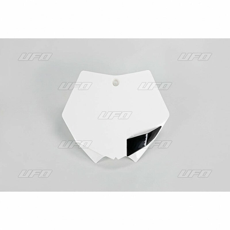 UFO Front Number Plate White KTM - 1087340002