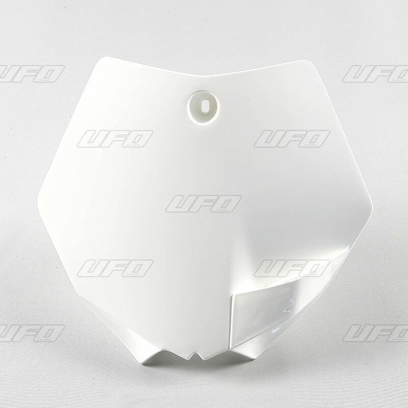 UFO Front Number Plate White KTM SX65 - 1087350003