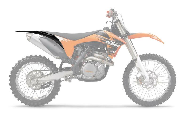 UFO Rear Fender Black KTM SX/SX-F - 1087363002