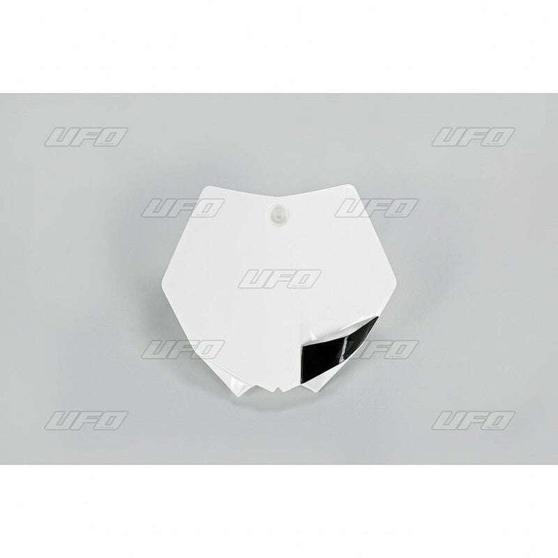 UFO Front Number Plate White KTM SX85 - 1087372001