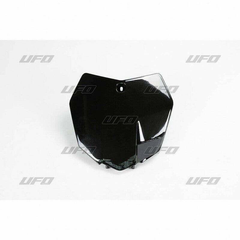 UFO Front Number Plate Black KTM - 1087380001