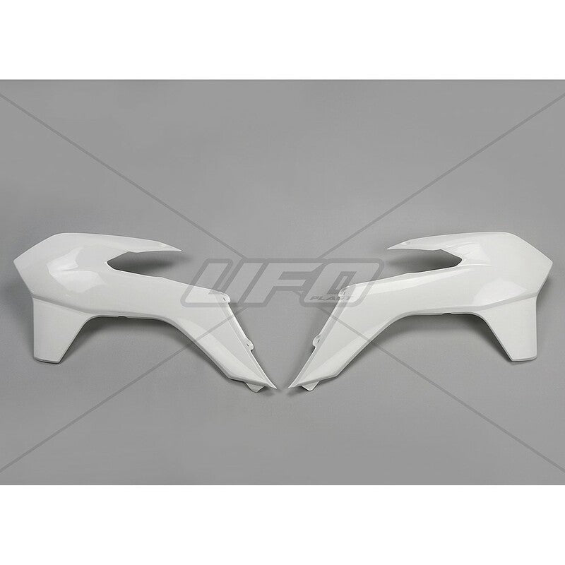 UFO Radiator Covers White KTM - 1087381003