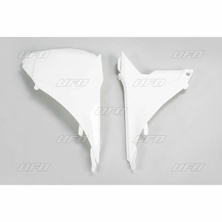 UFO Air Box Covers White KTM - 1087382004