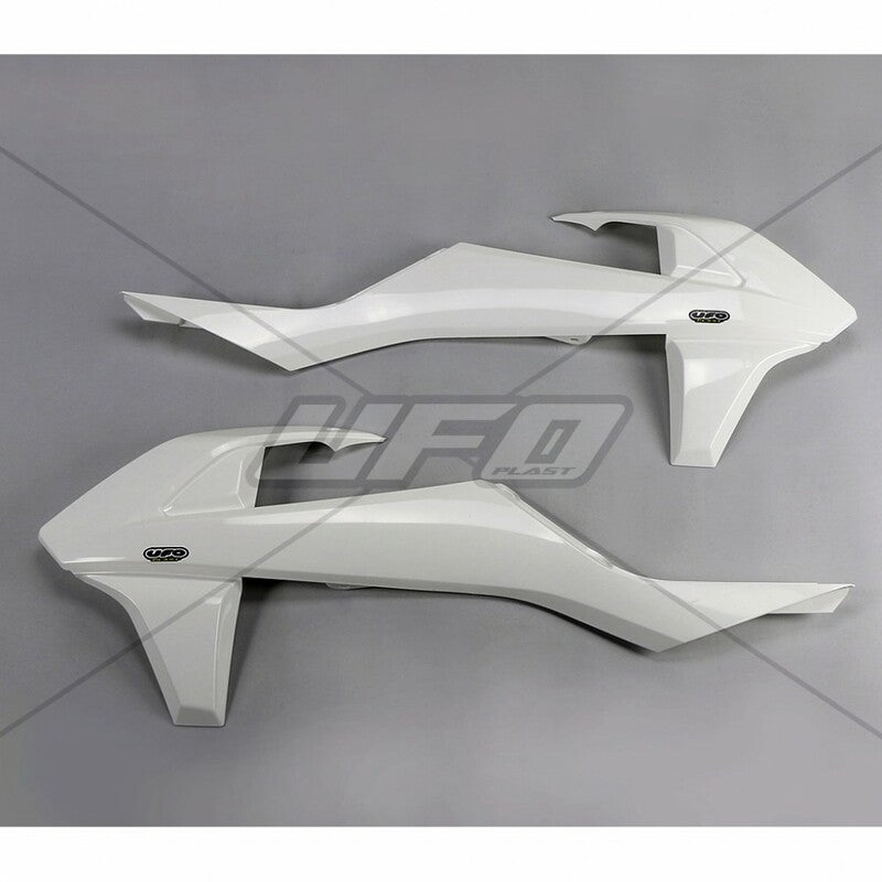 UFO Radiator Covers White KTM - 1087388005