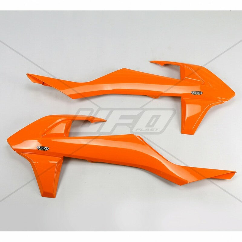 UFO Radiator Covers Black KTM - 1087388006