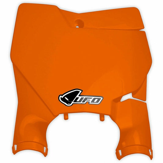 UFO Stadium Front Number Plate Orange KTM