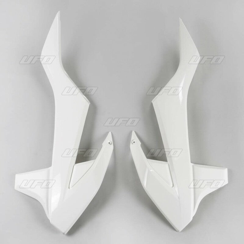 UFO Radiator Covers White KTM SX85