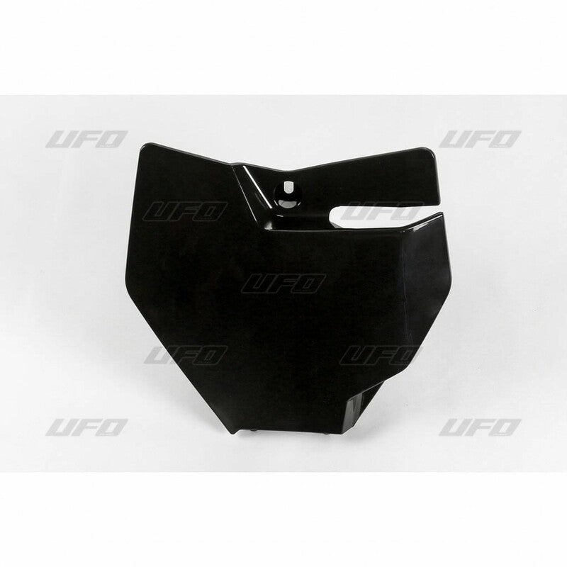 UFO Front Number Plate Black KTM SX85 - 1087412001