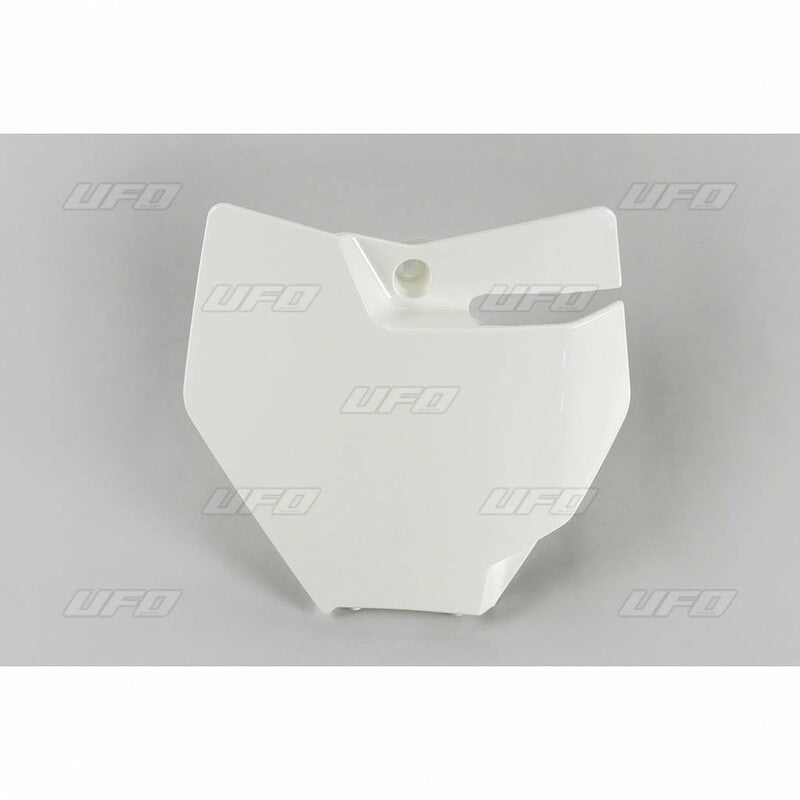 UFO Front Number Plate White KTM SX85 - 1087412002