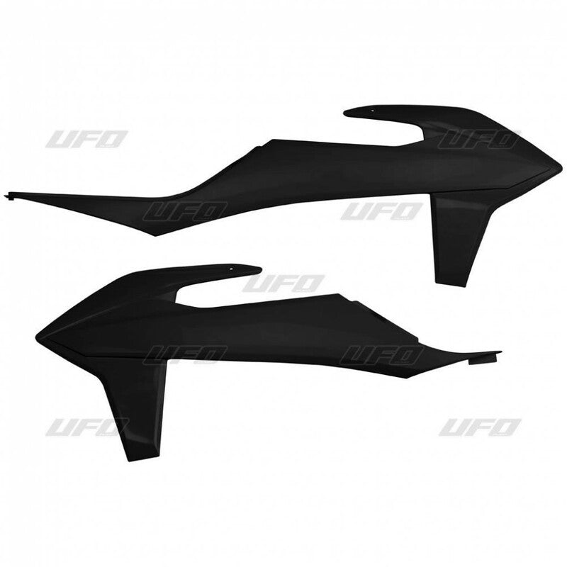 UFO Radiator Covers Black KTM SX/SX-F