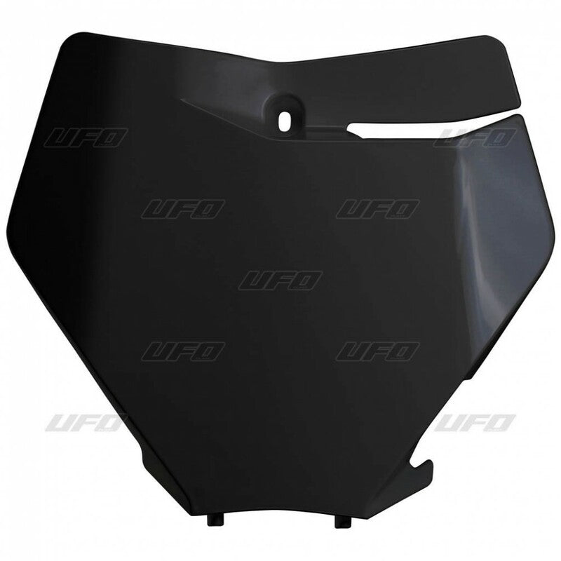 UFO Front Number Plate Black KTM SX/SX-F