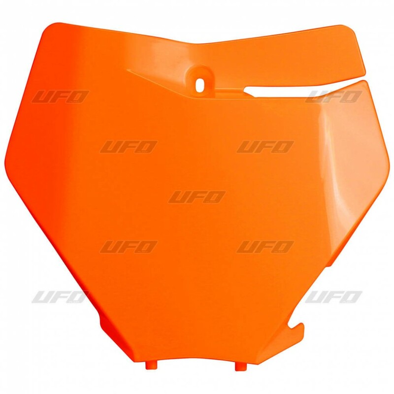 UFO Front Number Plate Neon Orange KTM SX/SX-F - 1087418004