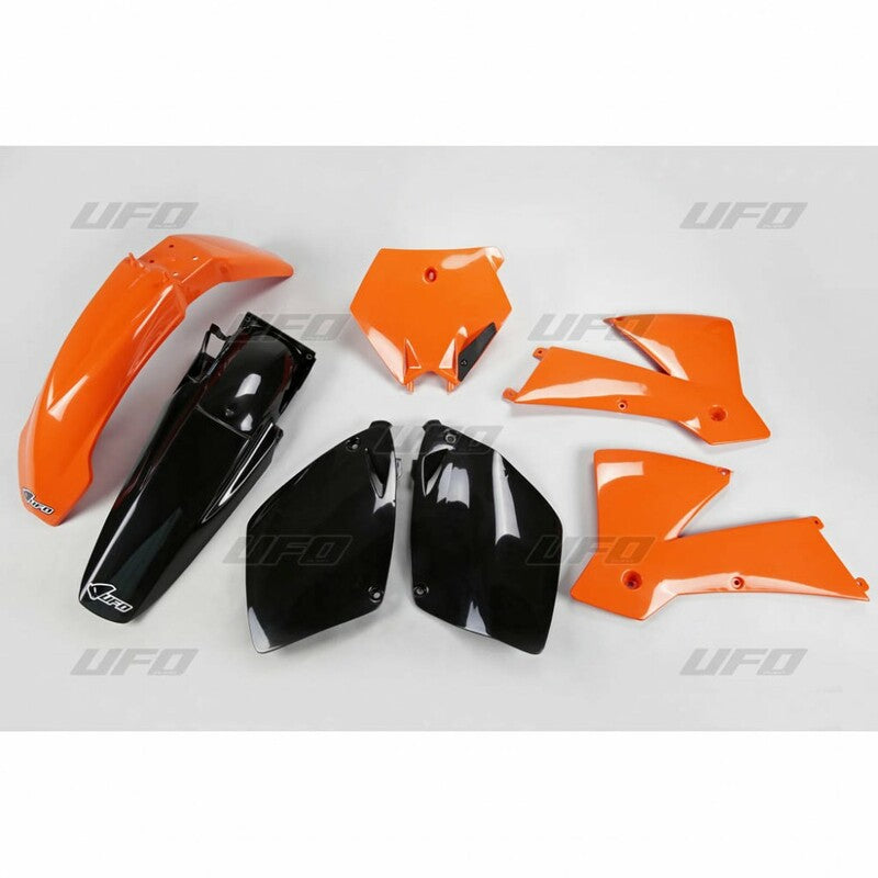 UFO Plastic Kit OEM Color Orange/Black KTM - 1087424002