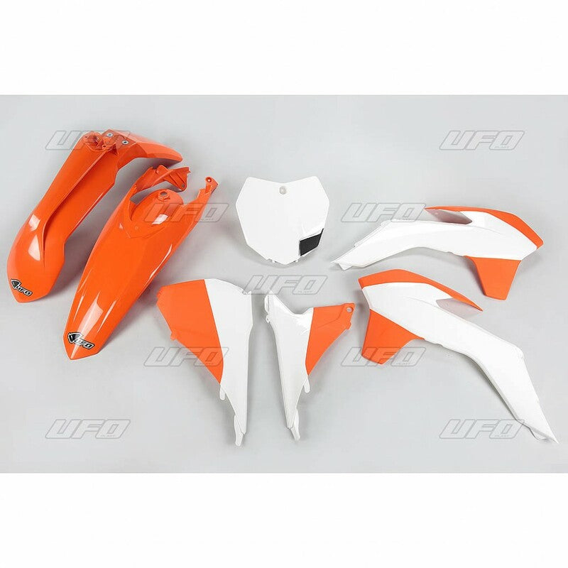 UFO Plastic Kit OEM Color (2015) Orange/White KTM