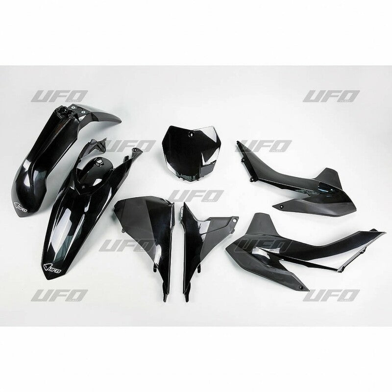 UFO Plastic Kit Black KTM - 1087438002