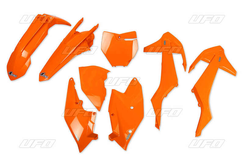 UFO Plastic Kit Neon Orange KTM
