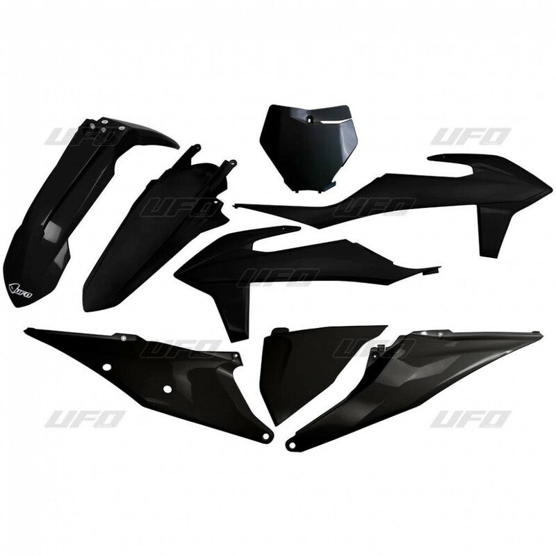 UFO Plastic Kit Black KTM SX/SX-F