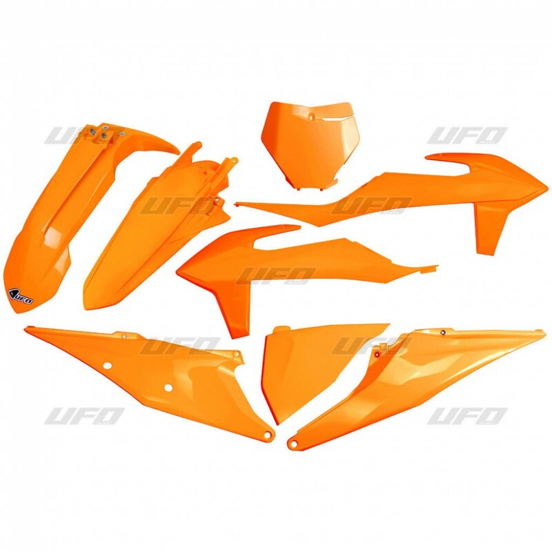 UFO Plastic Kit Neon Orange KTM SX/SX-F