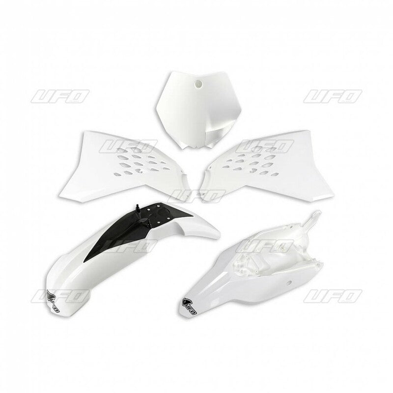 UFO Plastic Kit White KTM SX 65 - 1087444002