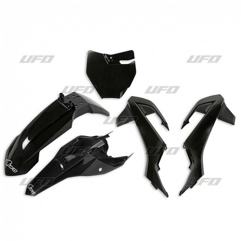UFO Plastic Kit Black KTM SX 65 - 1087445001