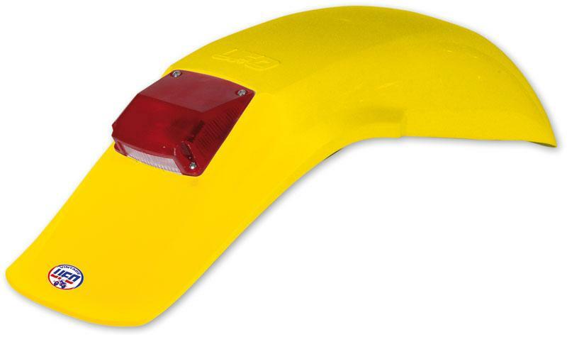 UFO Enduro Rear Fender + Light Yellow - 1087486002