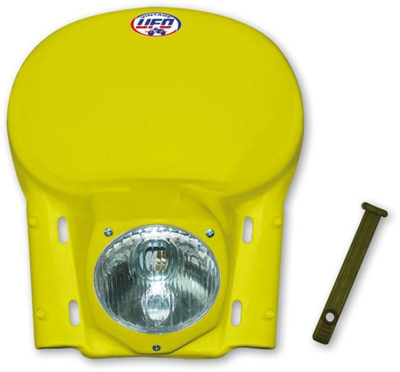 UFO Universal Vintage Headlight Yellow 1978-1990